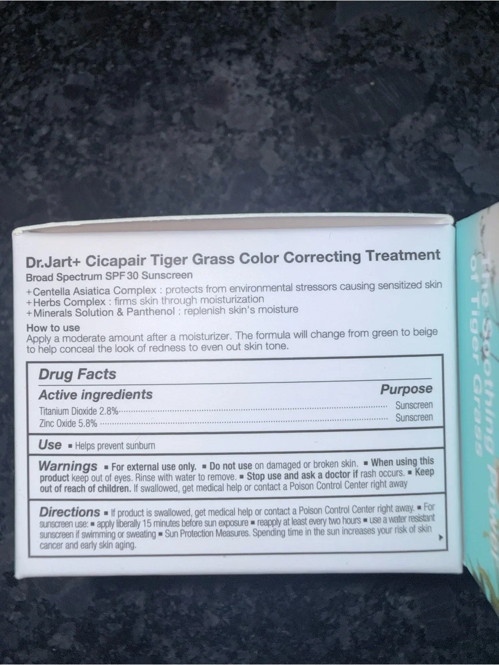 Dr.Jart+ Cicapair Tiger Grass Color Correcting Treatment - Green/White - 2 pack